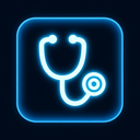 icon_technology_stethoscope_glow_effect icon preview
