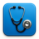 icon_technology_stethoscope_metallic icon preview