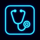icon_technology_stethoscope_neon icon preview