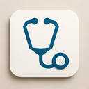 icon_technology_stethoscope_origami icon preview