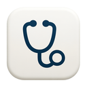 icon_technology_stethoscope_rounded icon preview