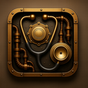 icon_technology_stethoscope_steampunk icon preview