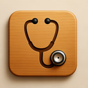 icon_technology_stethoscope_wooden icon preview