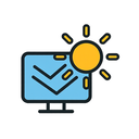 icon_technology_sun_asymmetrical icon preview