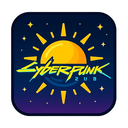 icon_technology_sun_cyberpunk icon preview