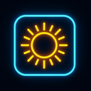 icon_technology_sun_neon icon preview