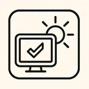 icon_technology_sun_outline icon preview