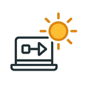 icon_technology_sun_simplified icon preview