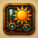 icon_technology_sun_steampunk icon preview