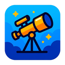 icon_technology_telescope_abstract icon preview