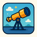 icon_technology_telescope_filled icon preview