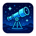 icon_technology_telescope_futuristic icon preview