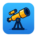 icon_technology_telescope_modern icon preview