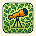 icon_technology_telescope_organic_pattern icon preview