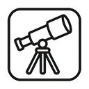 icon_technology_telescope_outline icon preview