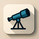 icon_technology_telescope_shadow_effect icon preview