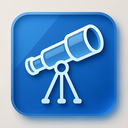 icon_technology_telescope_transparent icon preview