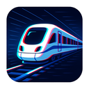 icon_technology_train_digital_glitch icon preview