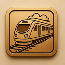 icon_technology_train_embossed icon preview