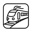 icon_technology_train_minimal_outline icon preview