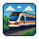 icon_technology_train_pixel_art icon preview