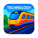 icon_technology_train_vibrant_colors icon preview