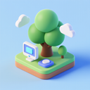 icon_technology_tree_3d_isometric icon preview