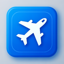 icon_transportation_airplane_futuristic icon preview