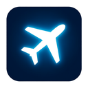 icon_transportation_airplane_glow_effect icon preview