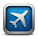 icon_transportation_airplane_metallic icon preview