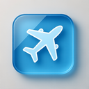 icon_transportation_airplane_transparent icon preview