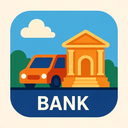 icon_transportation_bank_abstract icon preview
