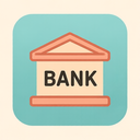 icon_transportation_bank_flat_pastel icon preview