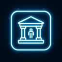 icon_transportation_bank_glow_effect icon preview