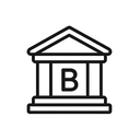 icon_transportation_bank_minimal_outline icon preview