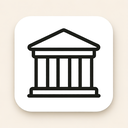 icon_transportation_bank_minimalist icon preview