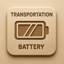 icon_transportation_battery_embossed icon preview