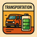 icon_transportation_battery_retro icon preview