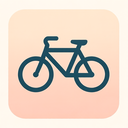 icon_transportation_bicycle_flat_pastel icon preview