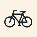icon_transportation_bicycle_geometric icon preview