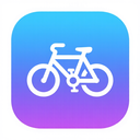 icon_transportation_bicycle_gradient icon preview