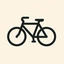 icon_transportation_bicycle_iconic icon preview