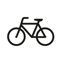 icon_transportation_bicycle_minimal_outline icon preview