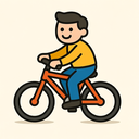 icon_transportation_bicycle_playful icon preview
