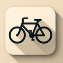 icon_transportation_bicycle_shadow_effect icon preview
