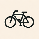 icon_transportation_bicycle_sharp_edges icon preview