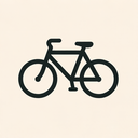 icon_transportation_bicycle_symmetrical icon preview