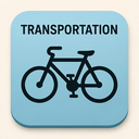 icon_transportation_bicycle_technical icon preview