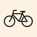 icon_transportation_bicycle_thin icon preview