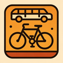 icon_transportation_bicycle_tribal icon preview